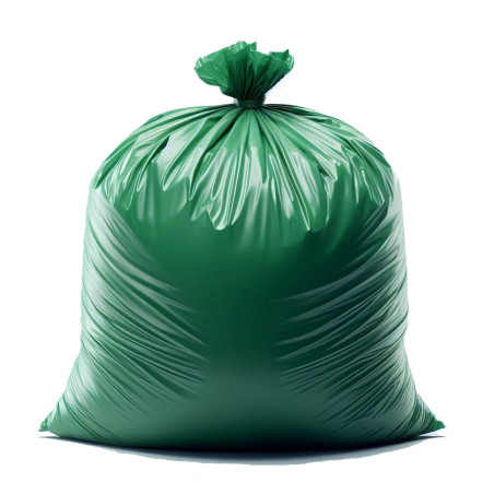 Sac poubelle - 130L - Vert - 100 sacs 40µ