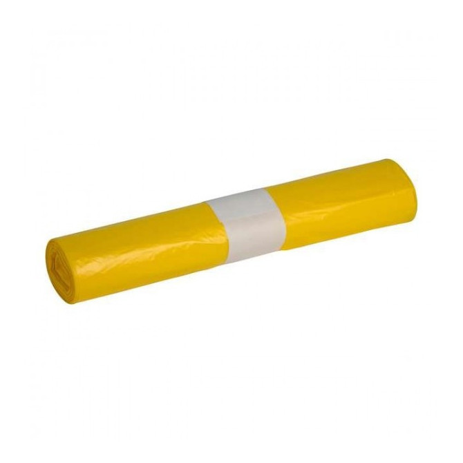 Sac poubelle Dasri - 50L - DASRI - Jaune - 500 sacs - 23µ