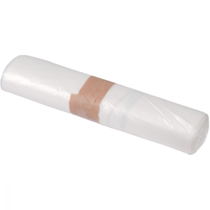 Sac résistant pour gravats - 64L - Blanc - 100 sacs - 67µ