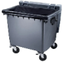 Housse pour conteneur - 360L - Noir - 100 sacs