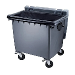 Housse pour conteneur - 360L - Noir - 100 sacs