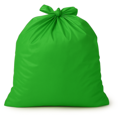 Sac poubelle - 110L - Vert - 200 sacs - 40µ